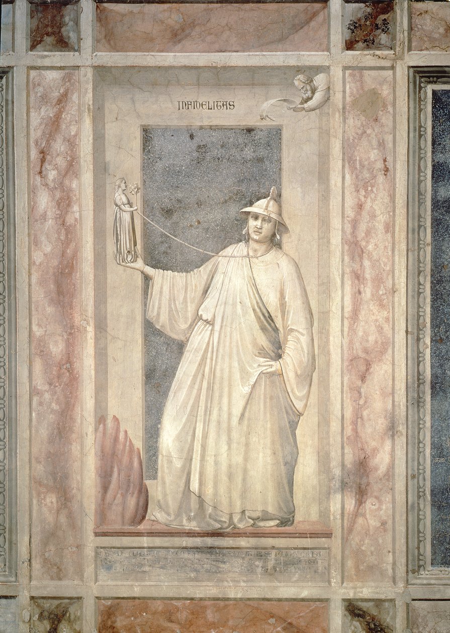 Infidelidade, c.1305 de Giotto di Bondone