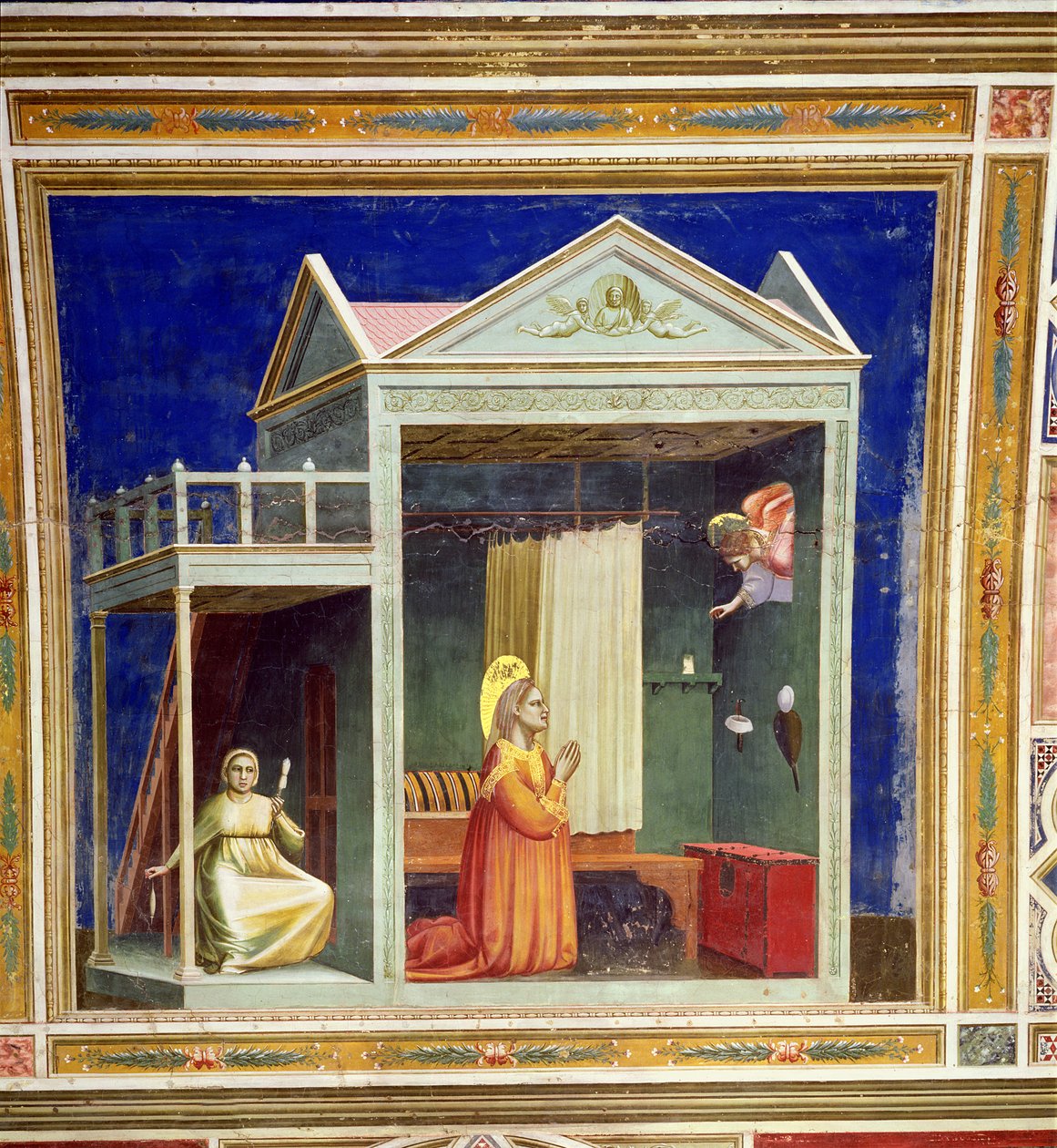 A Anunciação a Santa Ana, c.1305 de Giotto di Bondone