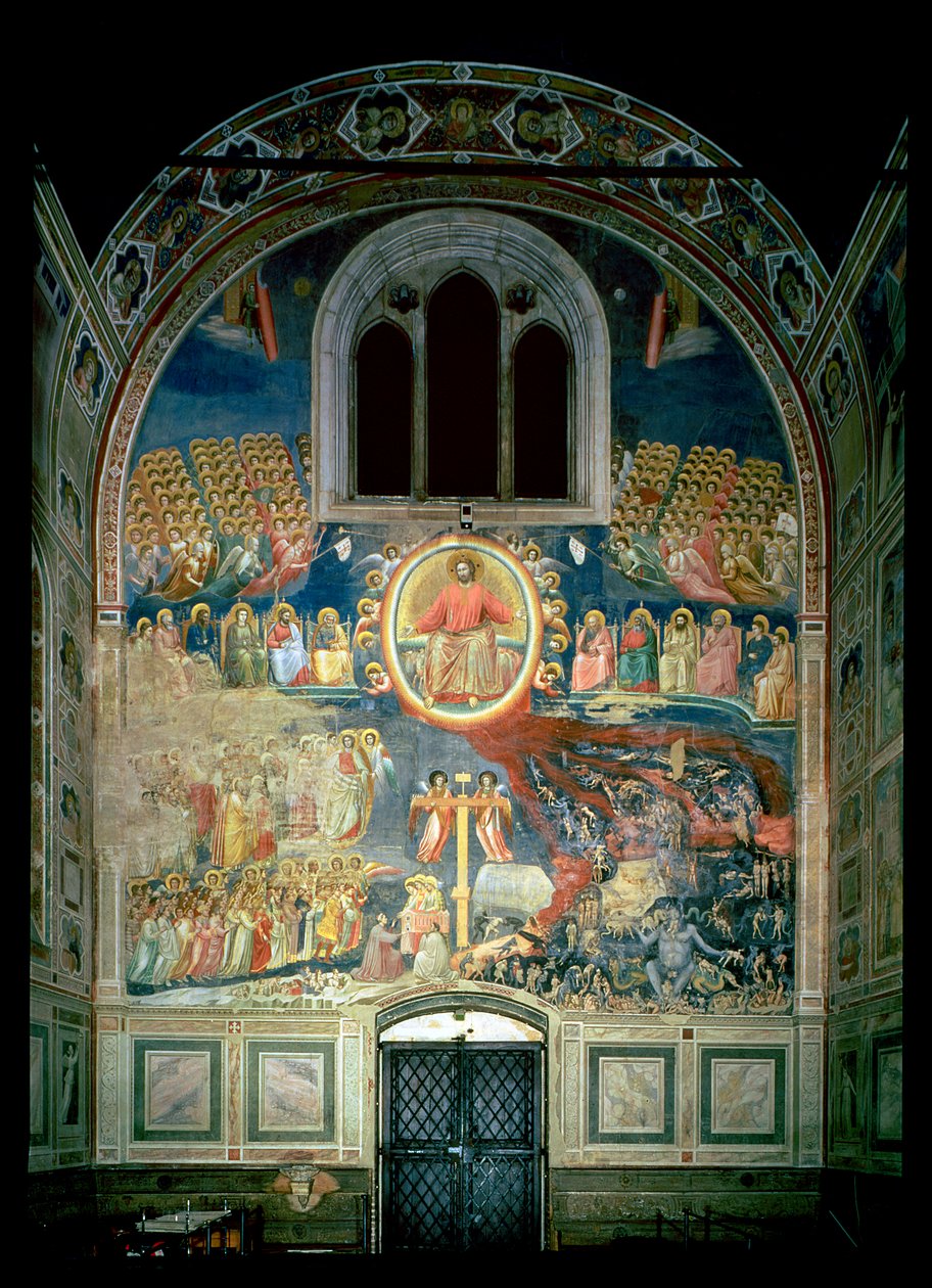 O último julgamento, c.1305 de Giotto di Bondone
