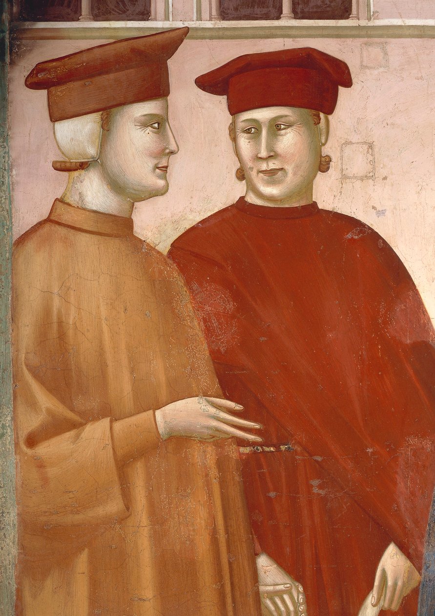 Itália, Região Umbria, Assis, Basílica de São Francisco de Assis de Giotto (c.1266 1337)