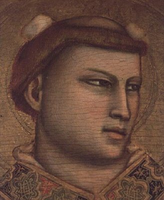 St. Stephen (tempera no painel) (detalhe de 66554) de Giotto (c.1266 1337)