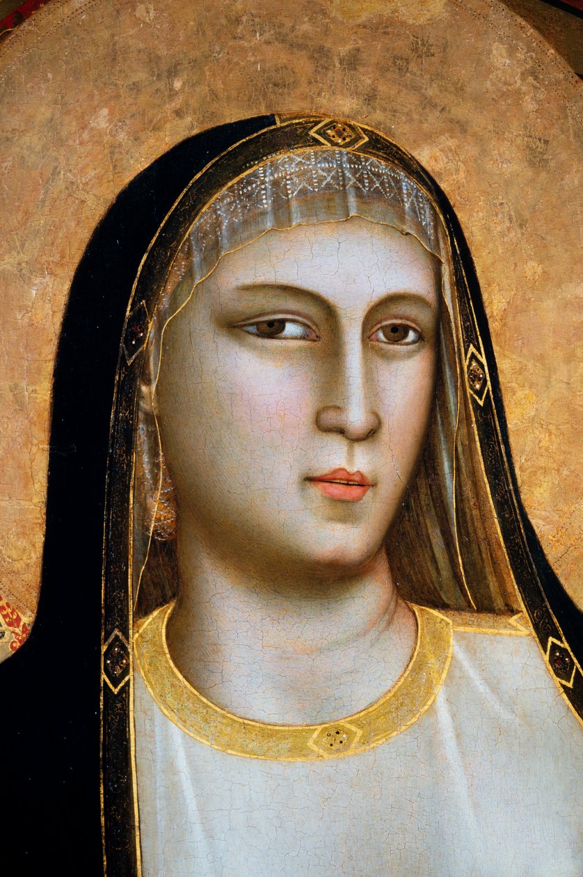 A Madonna di Ognissanti, c.1310 (tempera em madeira) de Giotto (c.1266 1337)