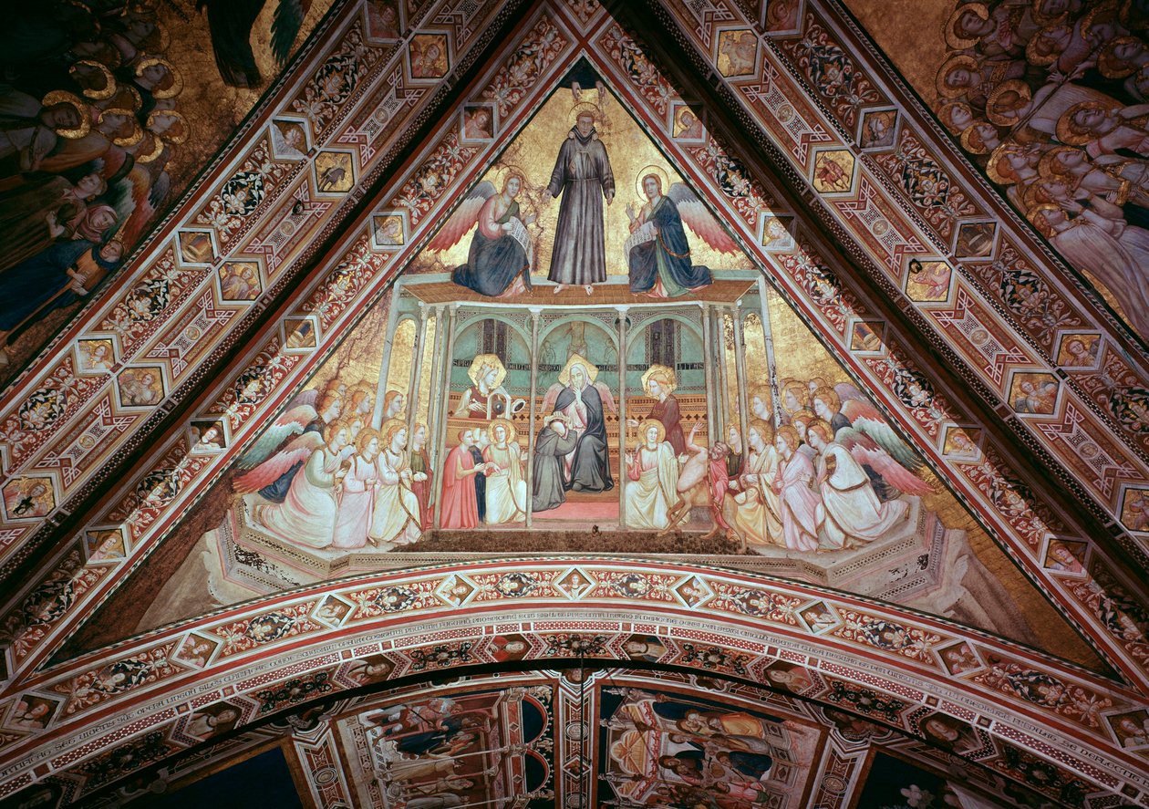 Alegoria da obediência (Fresco de Giotto (c.1266 1337)