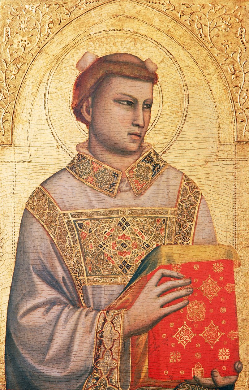 Políptico de Santo Estêvão de Giotto (c.1266 1337)