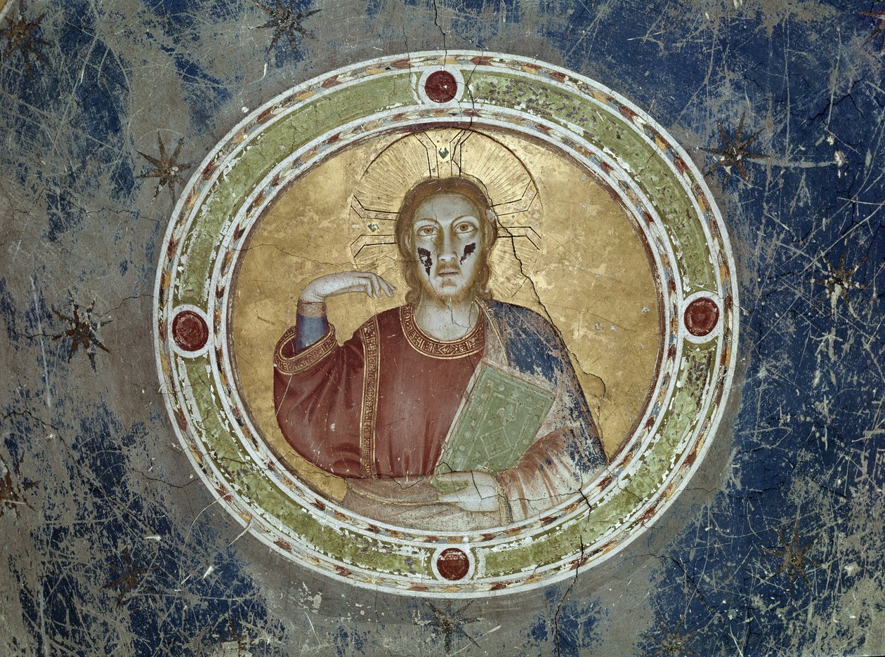 Representação de Cristo - Fresco de Giotto (c.1266 1337)