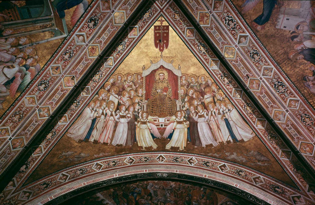 O Triunfo de São Francisco de Assis (Fresco de Giotto (c.1266 1337)