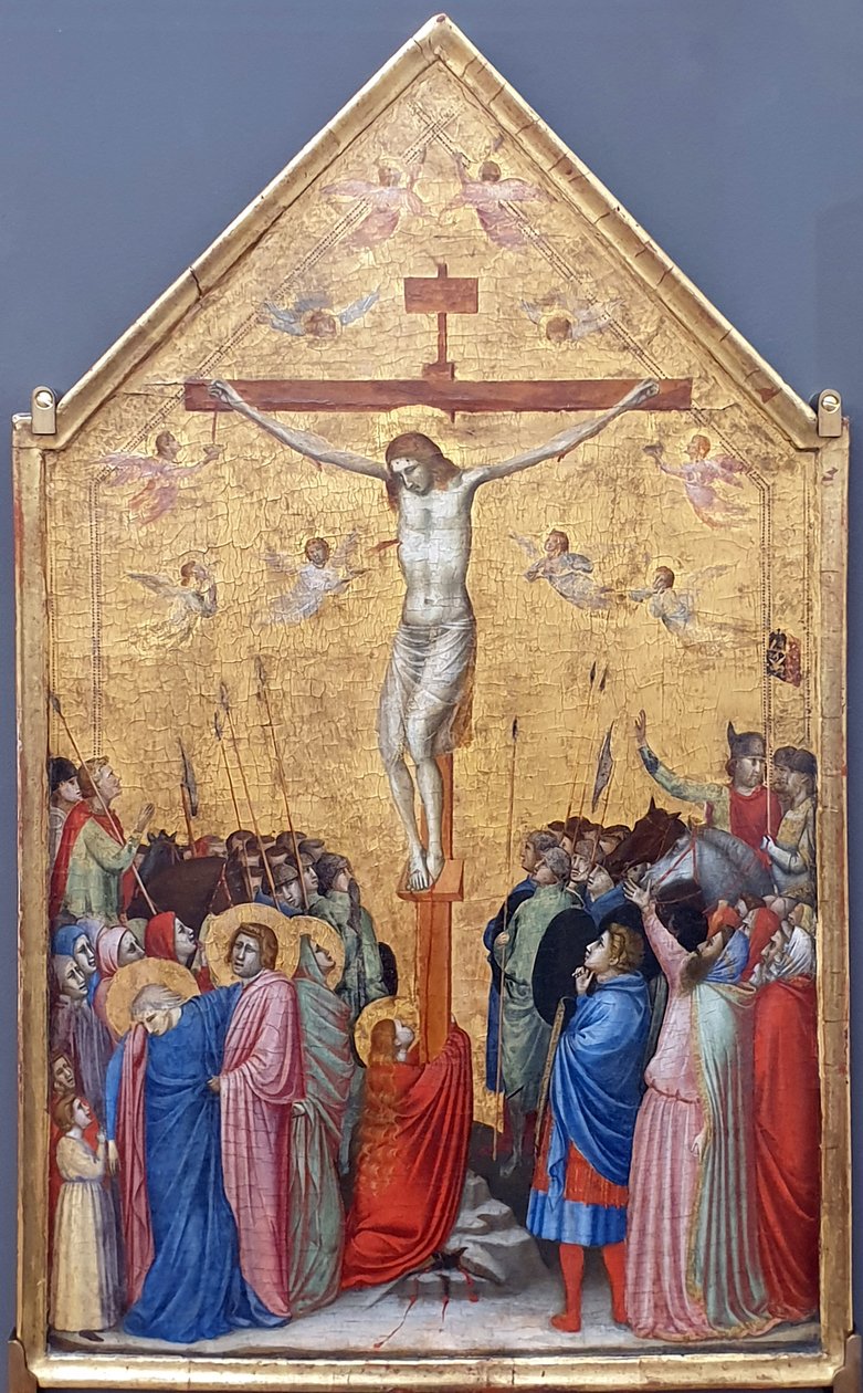 Alemão: Die Kreuzigung Christi A Crucificação de Cristo de Giotto