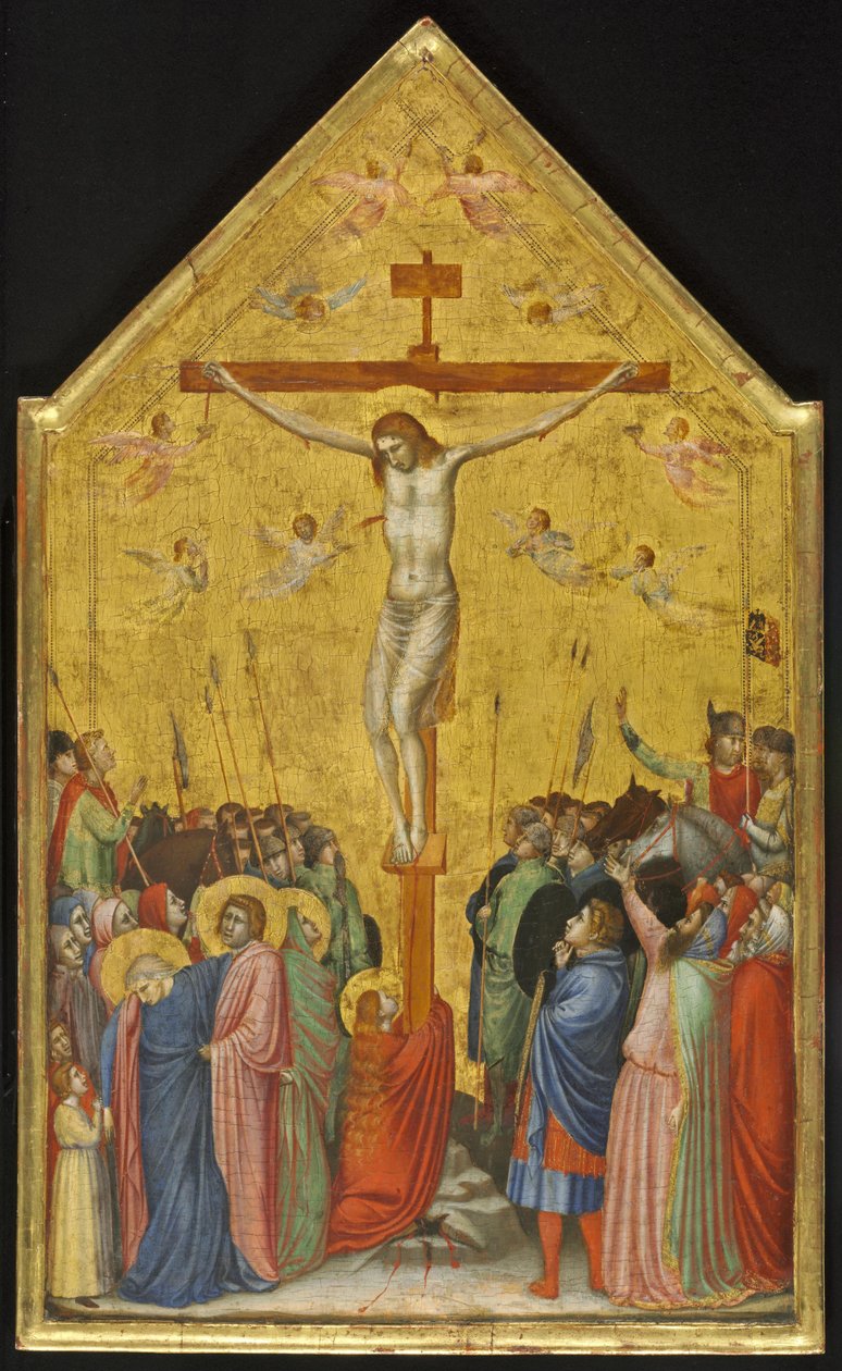 Alemão: Die Kreuzigung Christi A Crucificação de Cristo de Giotto
