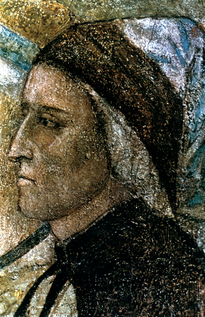 Retrato de Dante Alighieri, c1287-1337 de Giotto di Bondone
