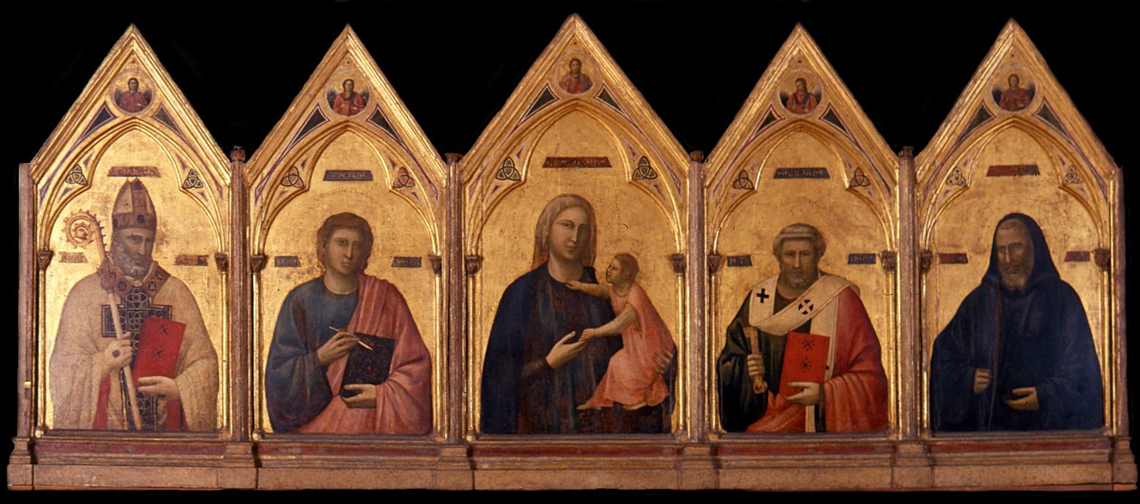 Badia Polyptych, ca 1301-1302 de Giotto di Bondone
