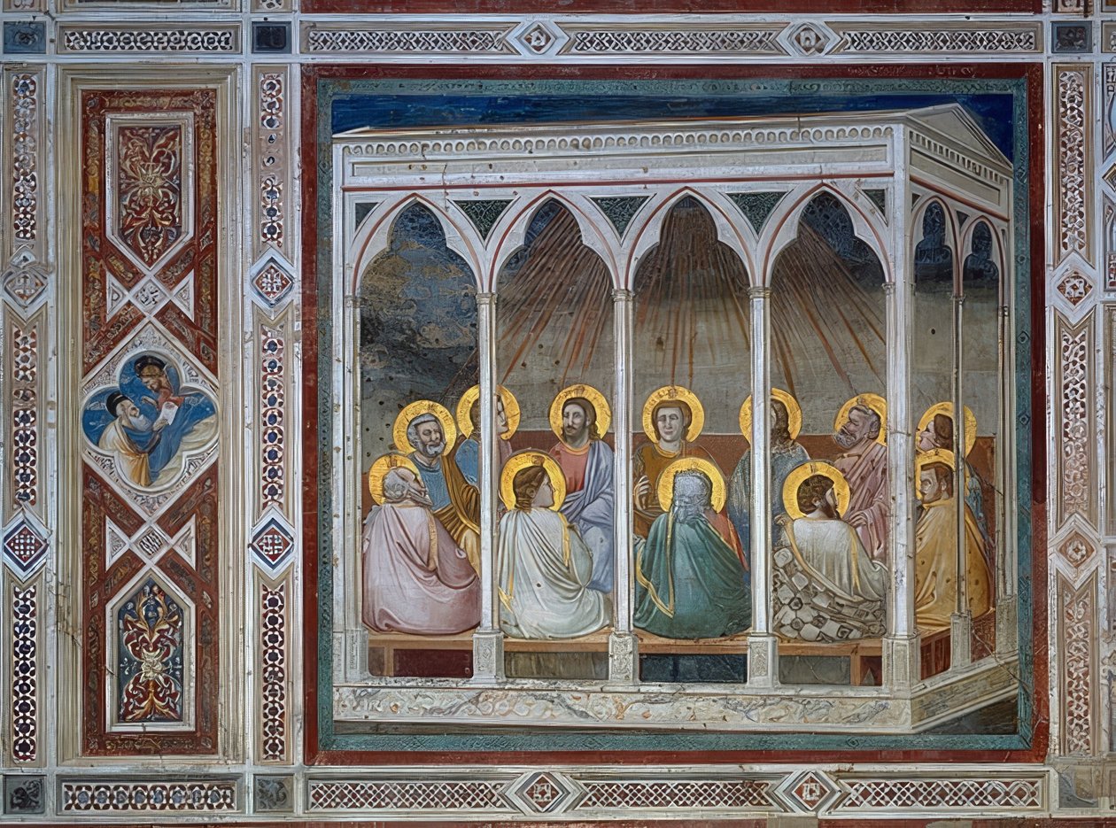 Pentecostes. 1303-05 de Giotto di Bondone