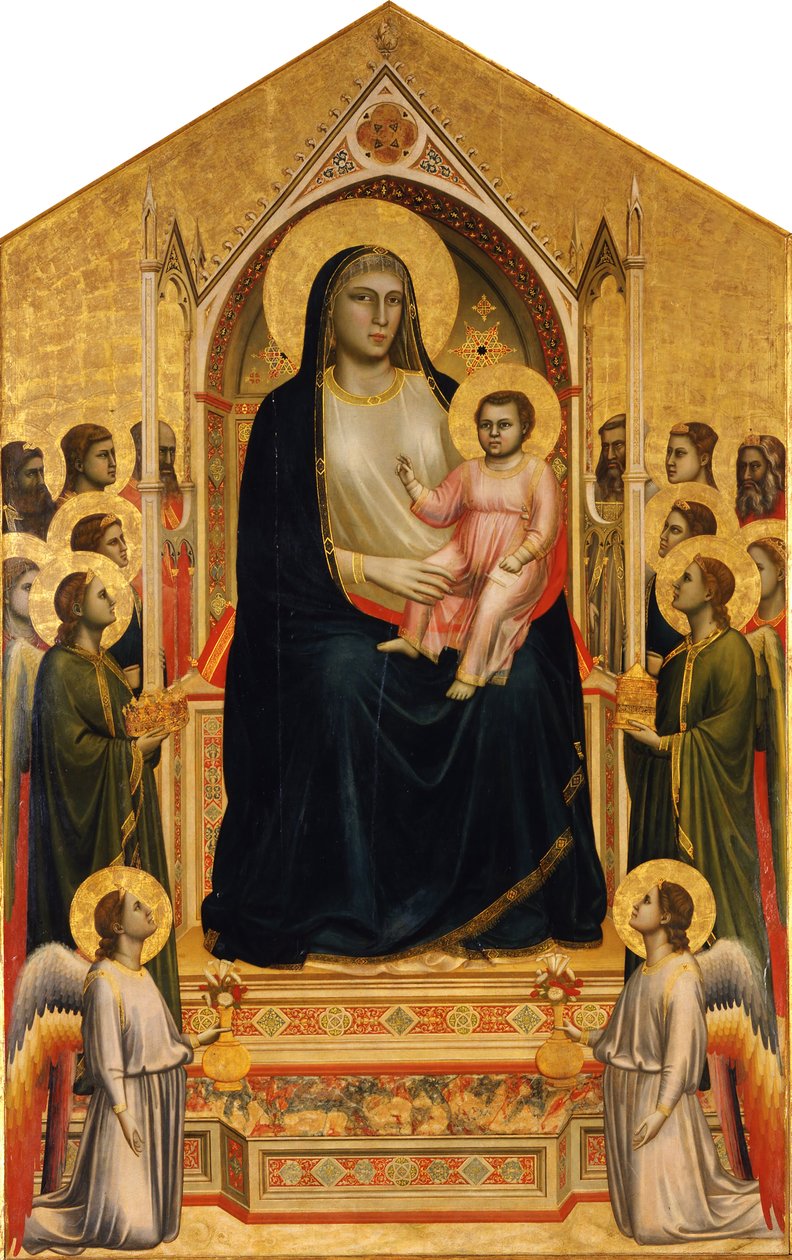 Todos os Santos Madonna, ca 1310 de Giotto di Bondone