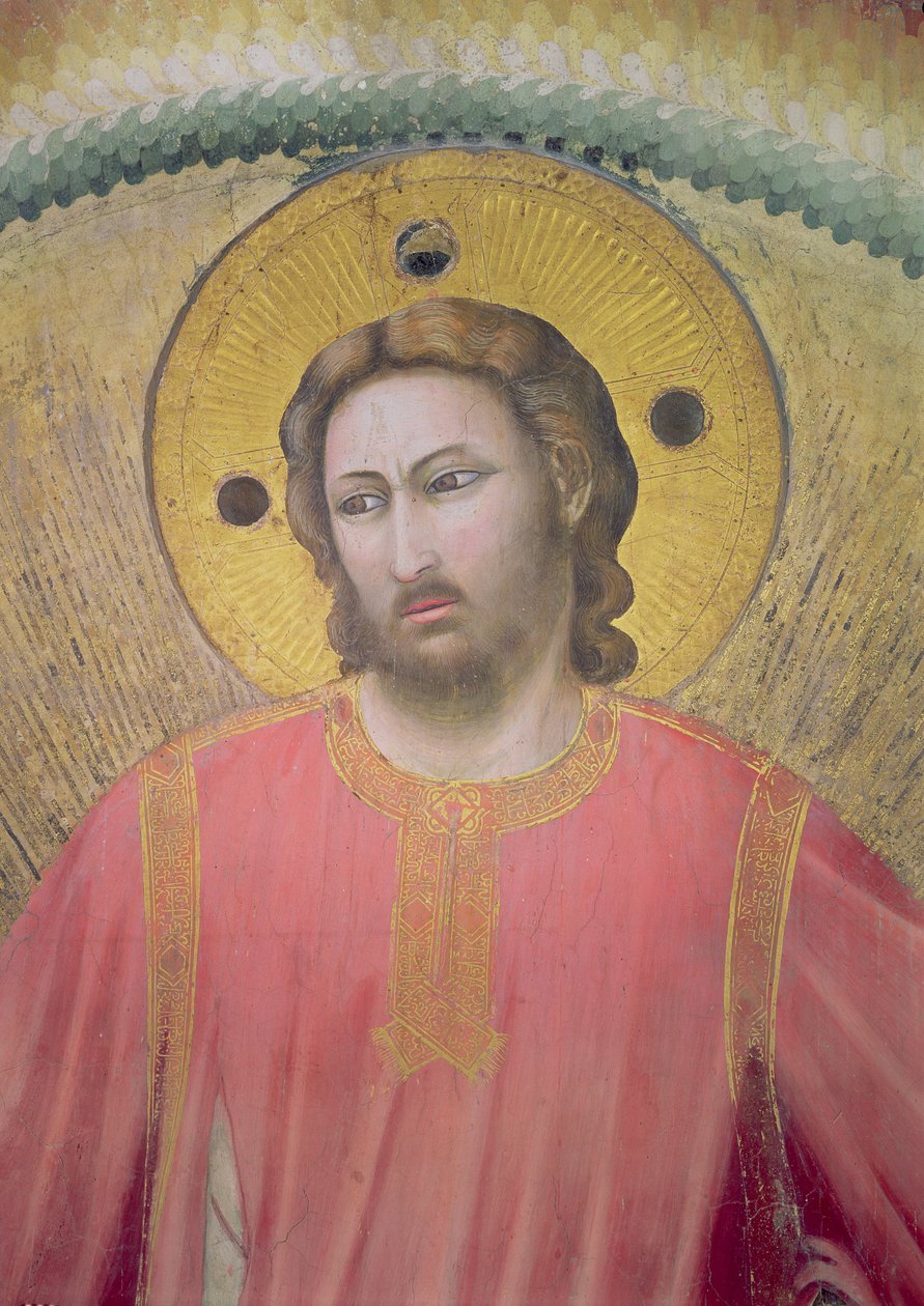 O último julgamento, c.1305 (detalhe de 65227) de Giotto di Bondone