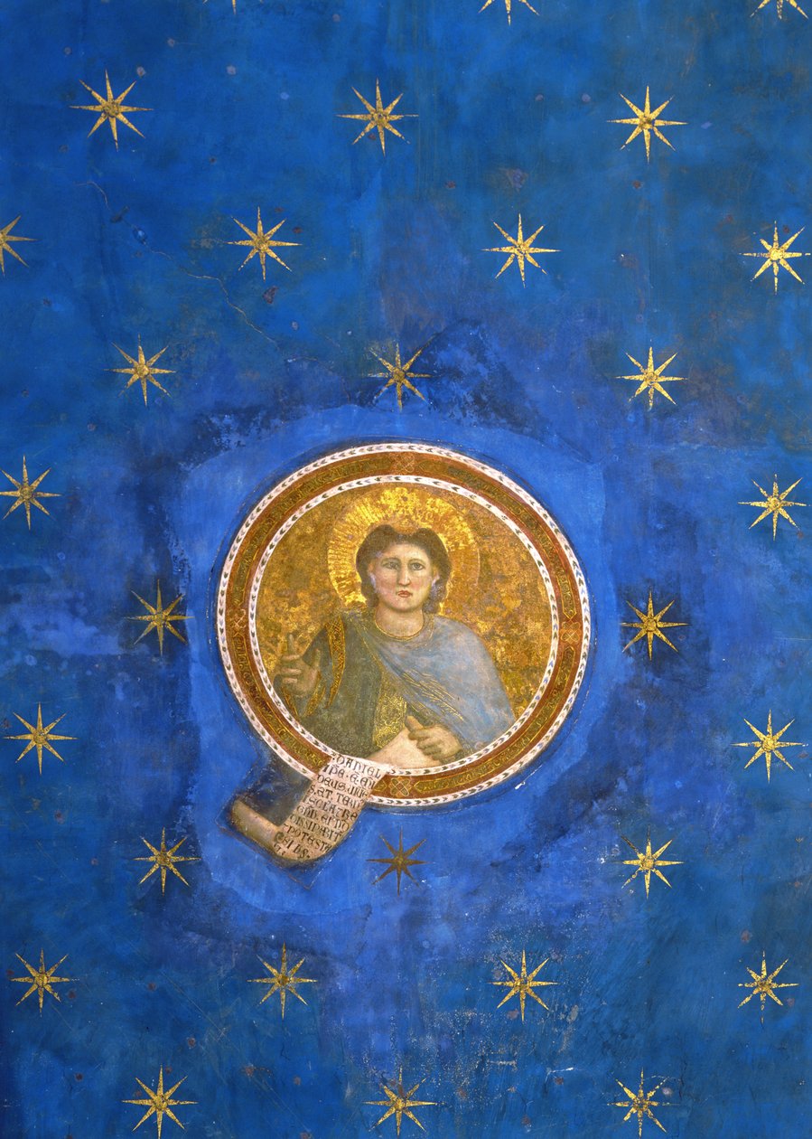 O Profeta Daniel, do cofre do teto, c.1305 de Giotto di Bondone