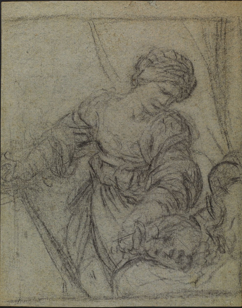 Judith com a cabeça de Holofernes de Giovanni Andrea Sirani