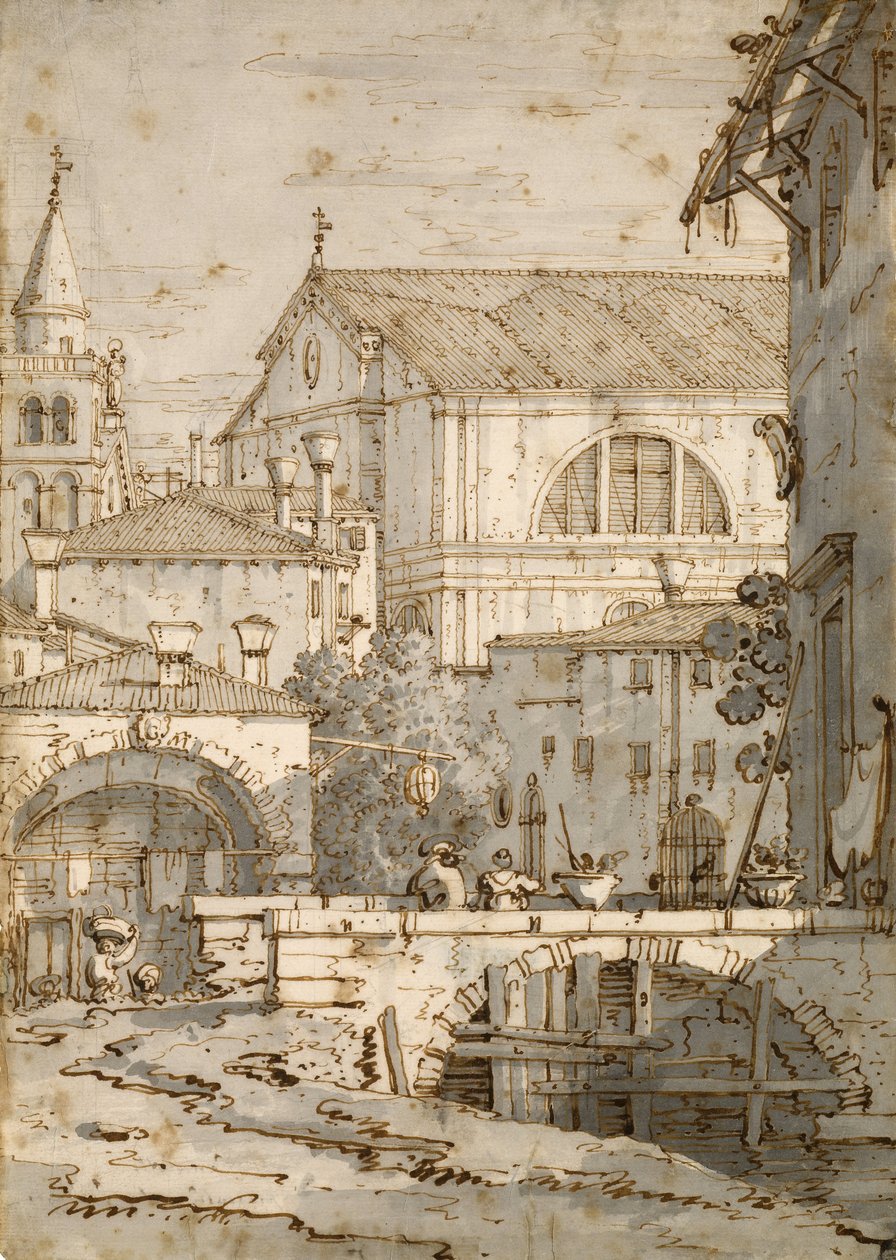 Capriccio Arquitetônico de Giovanni Antonio Canal