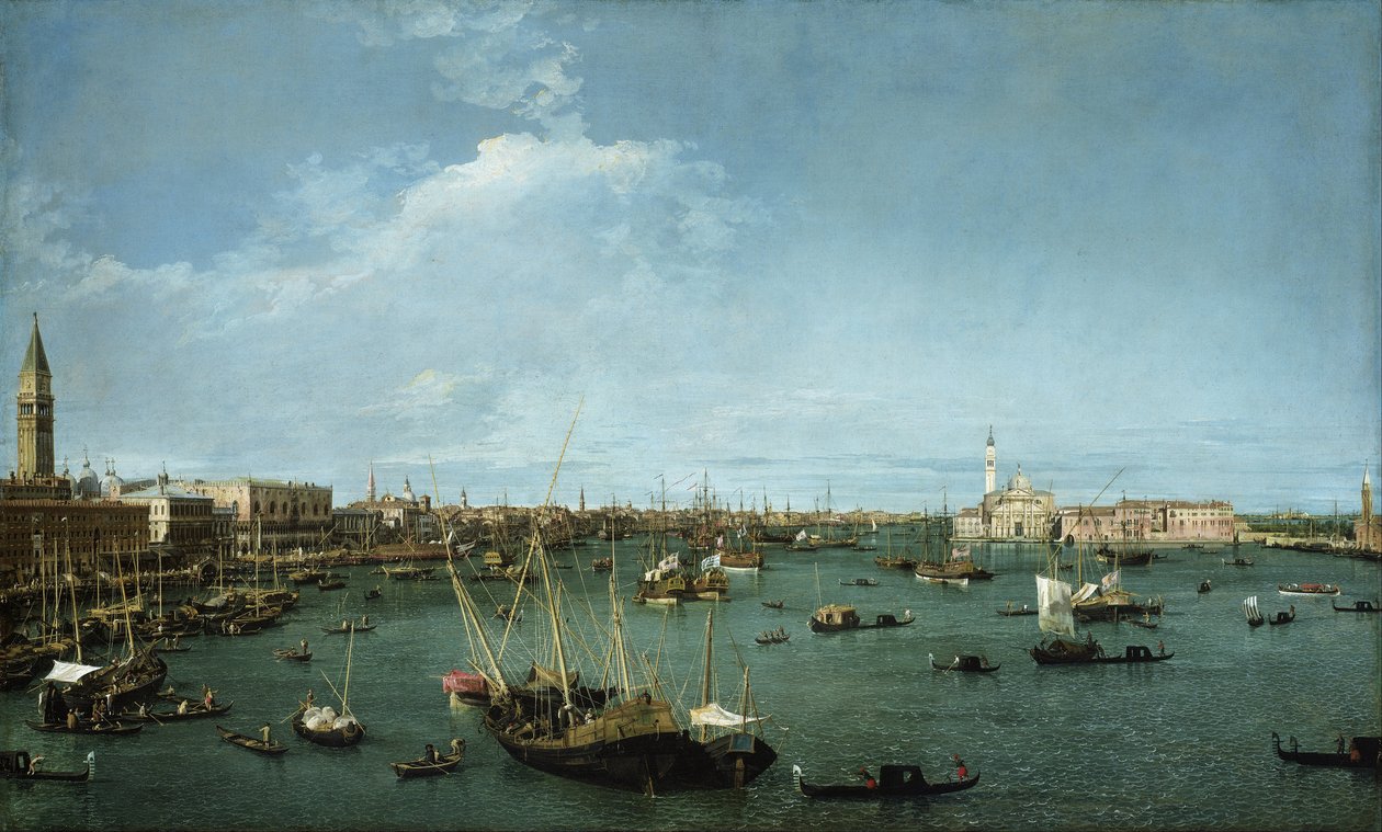 Bacia de San Marco, Veneza de Giovanni Antonio Canal