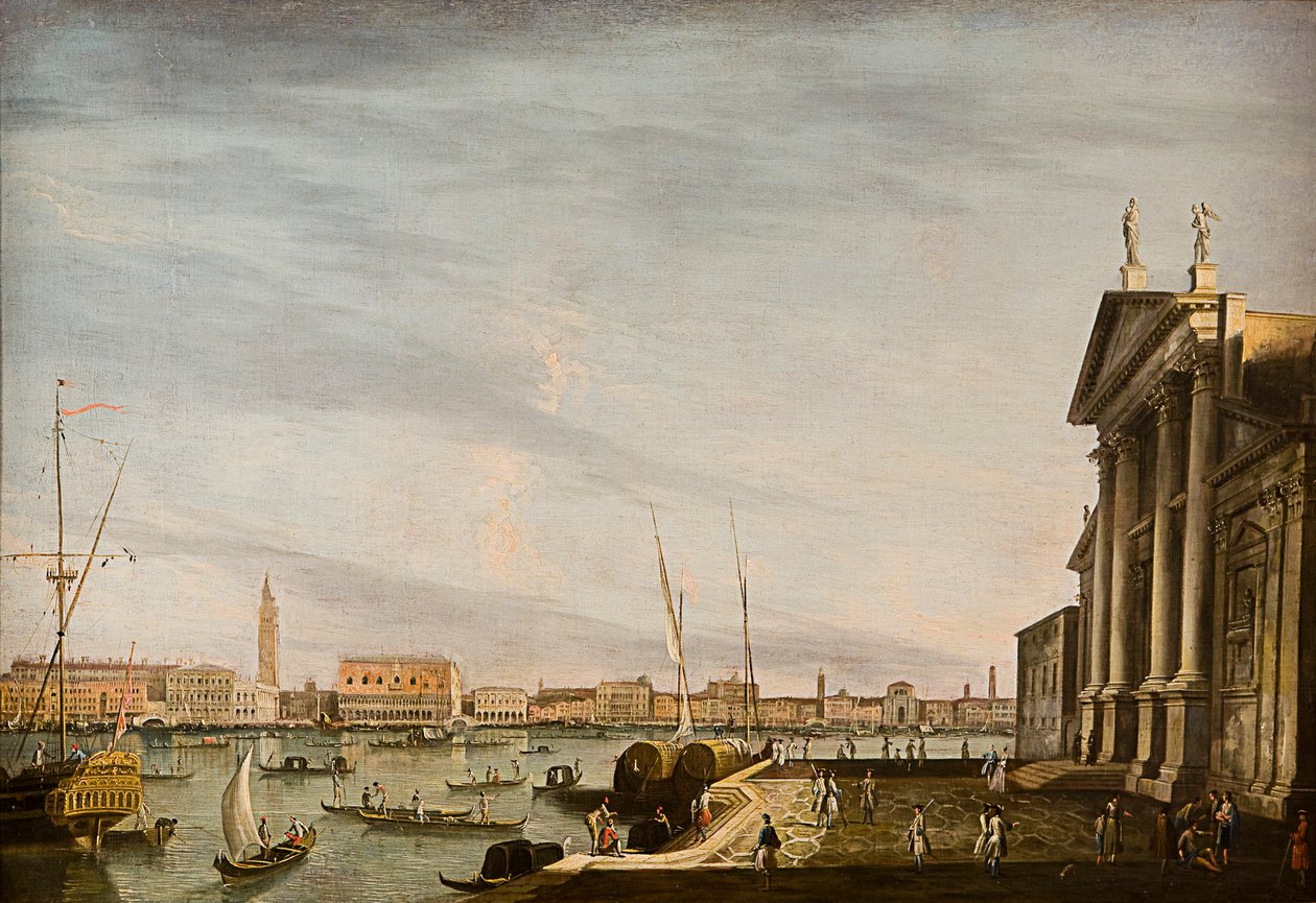 Veneza, vista de San Giorgio Maggiore de Giovanni Antonio Canal