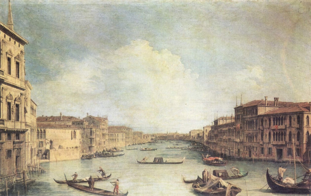O Grande Canal de Giovanni Antonio Canal