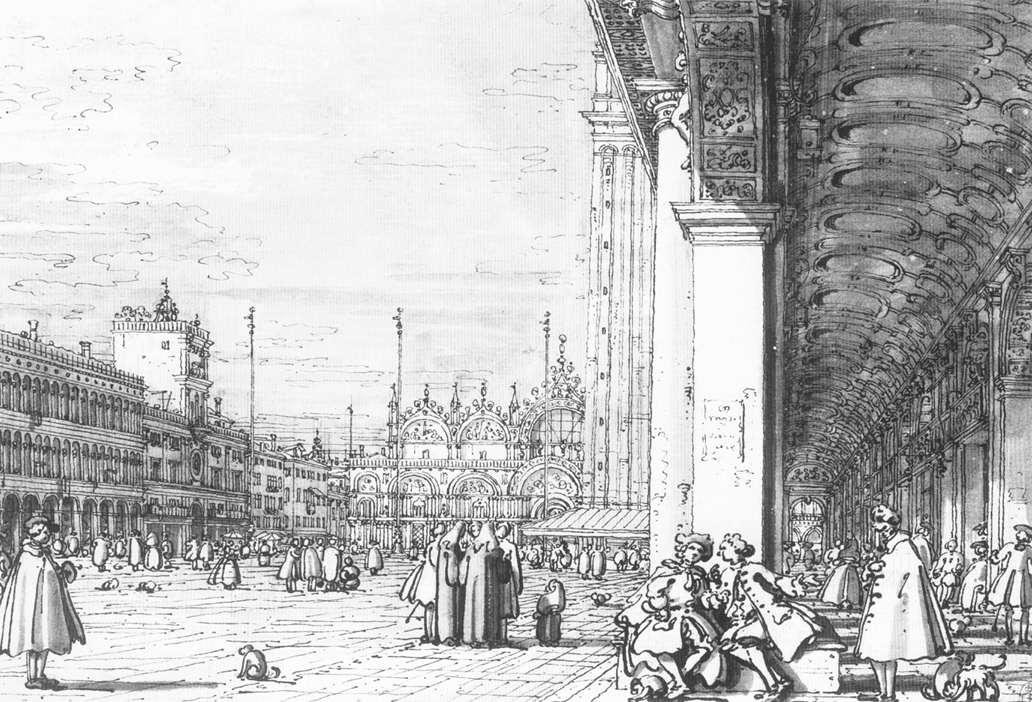Piazza San Marco de Giovanni Antonio Canal