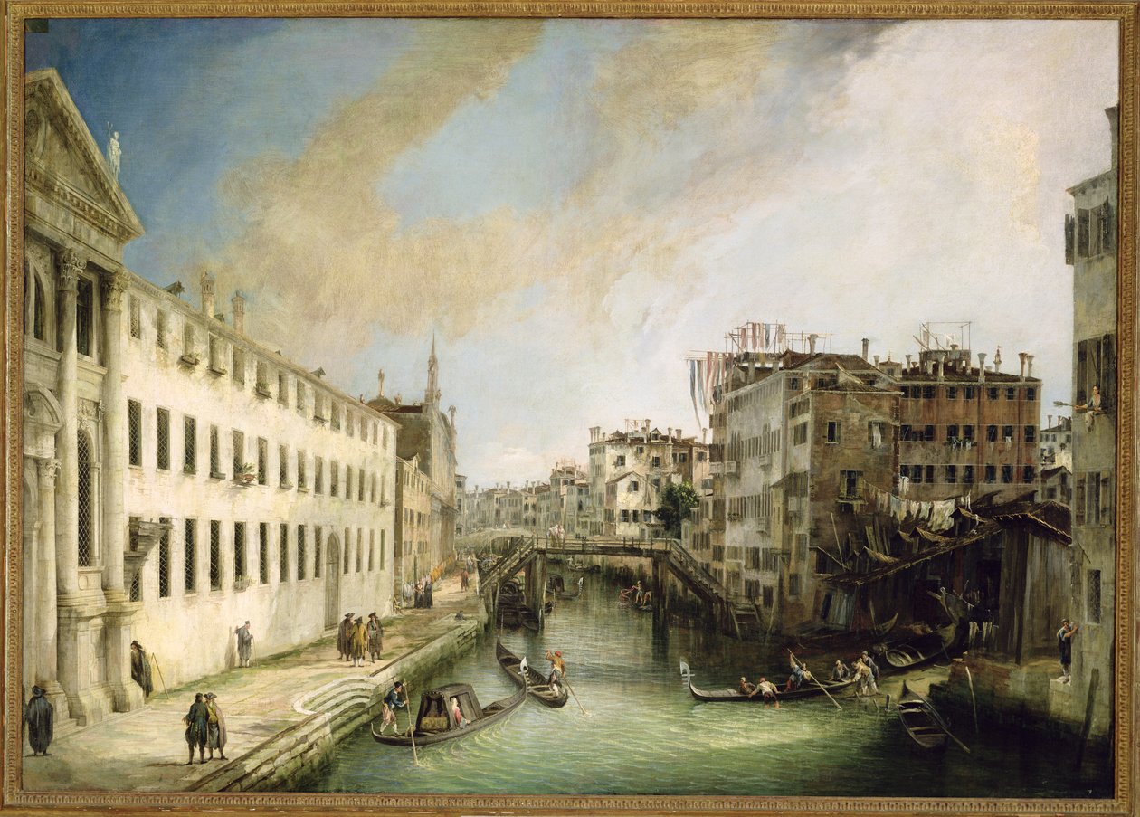 Rio dei Mendicanti, 1724 de Giovanni Antonio Canal