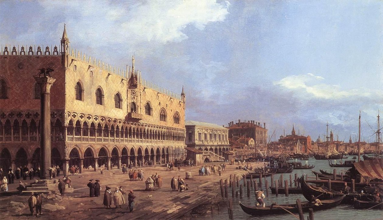 Riva degli Schiavoni de Giovanni Antonio Canal