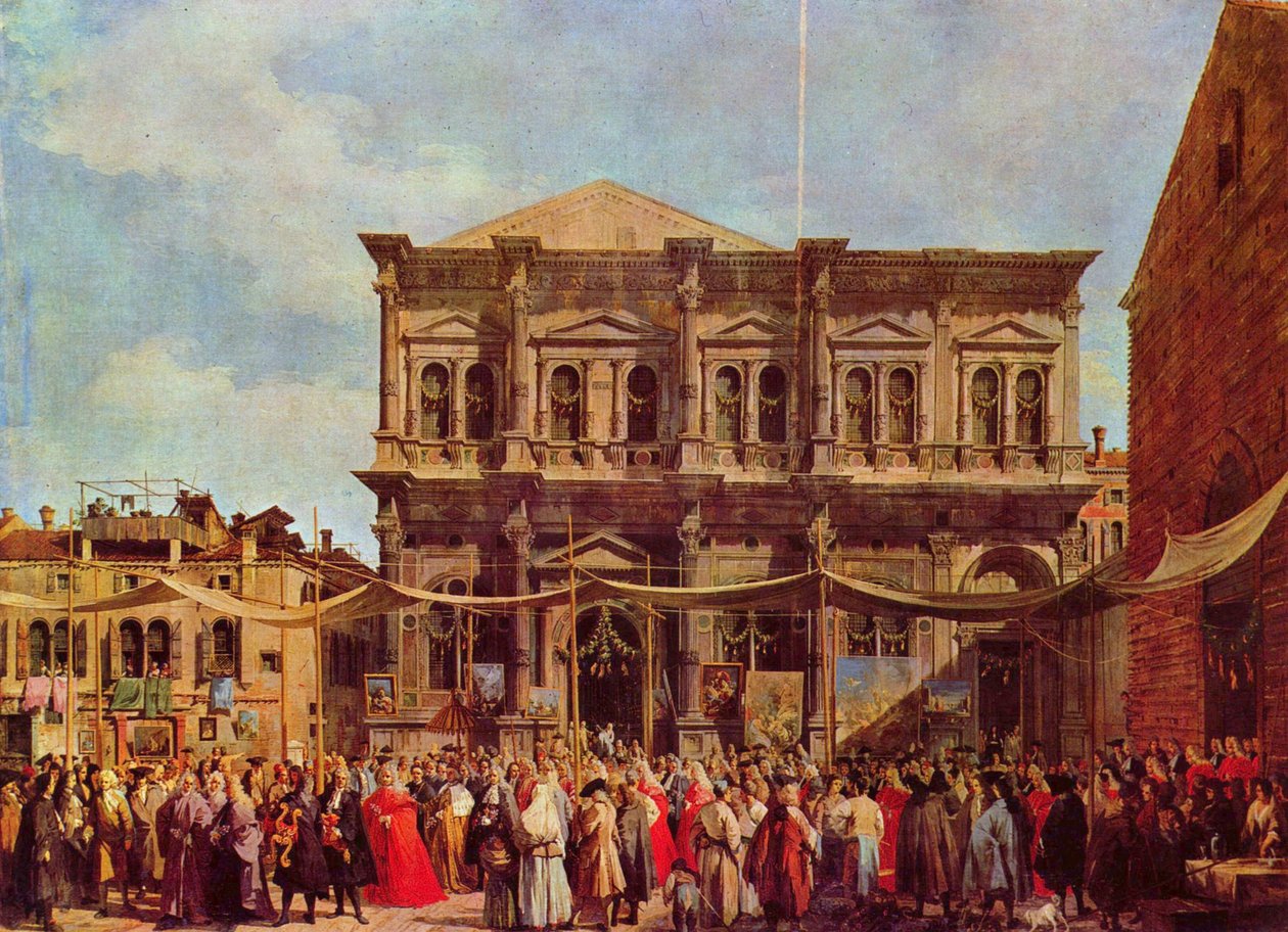 A festa de São Roque de Giovanni Antonio Canal