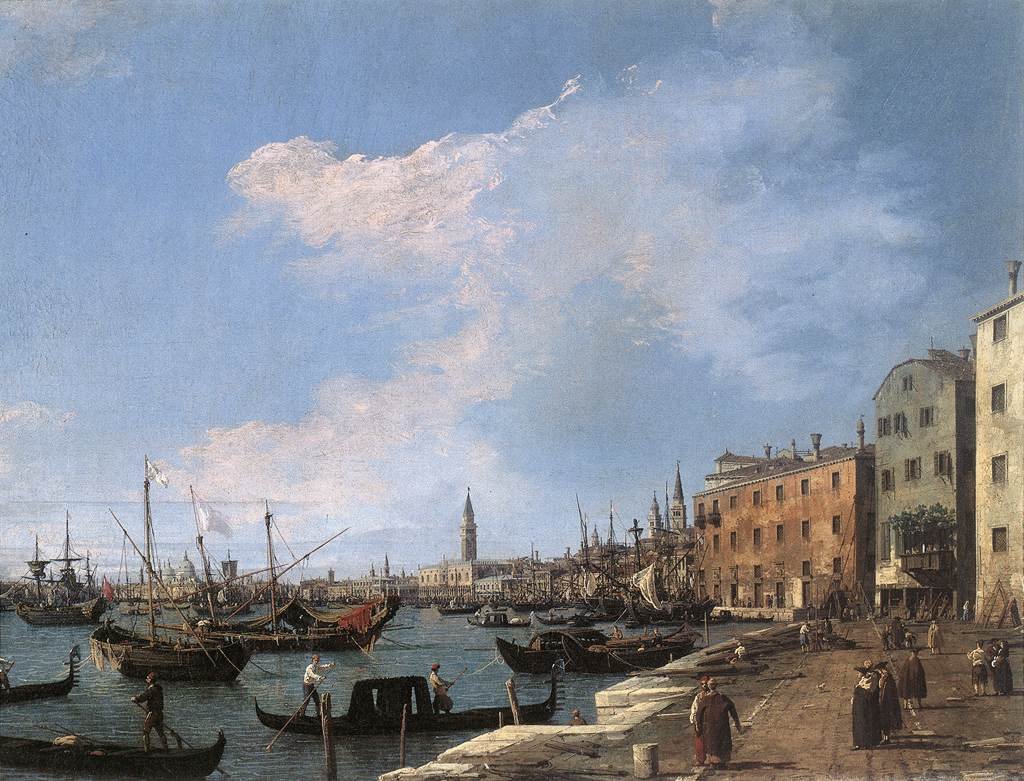 O Riva degli Schiavoni de Giovanni Antonio Canal