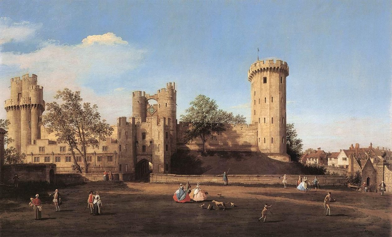 Warwick Castle de Giovanni Antonio Canal