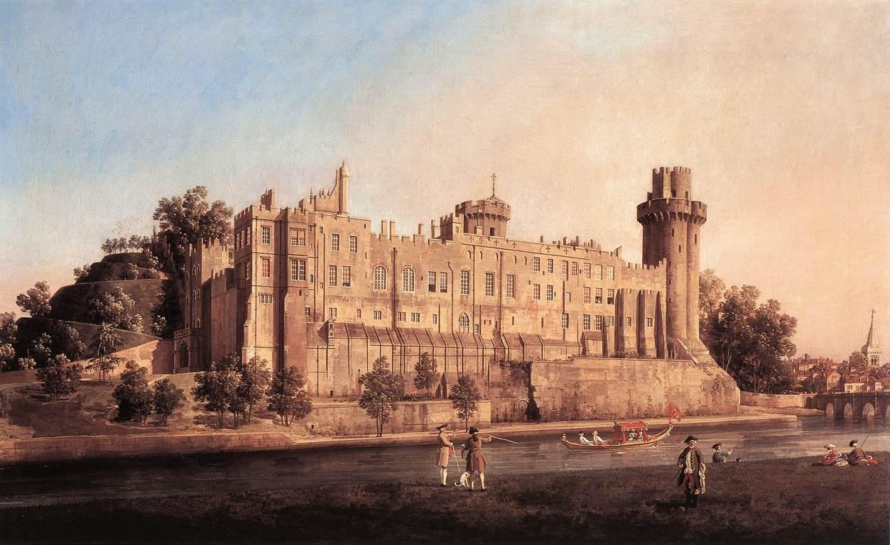 Warwick Castle de Giovanni Antonio Canal