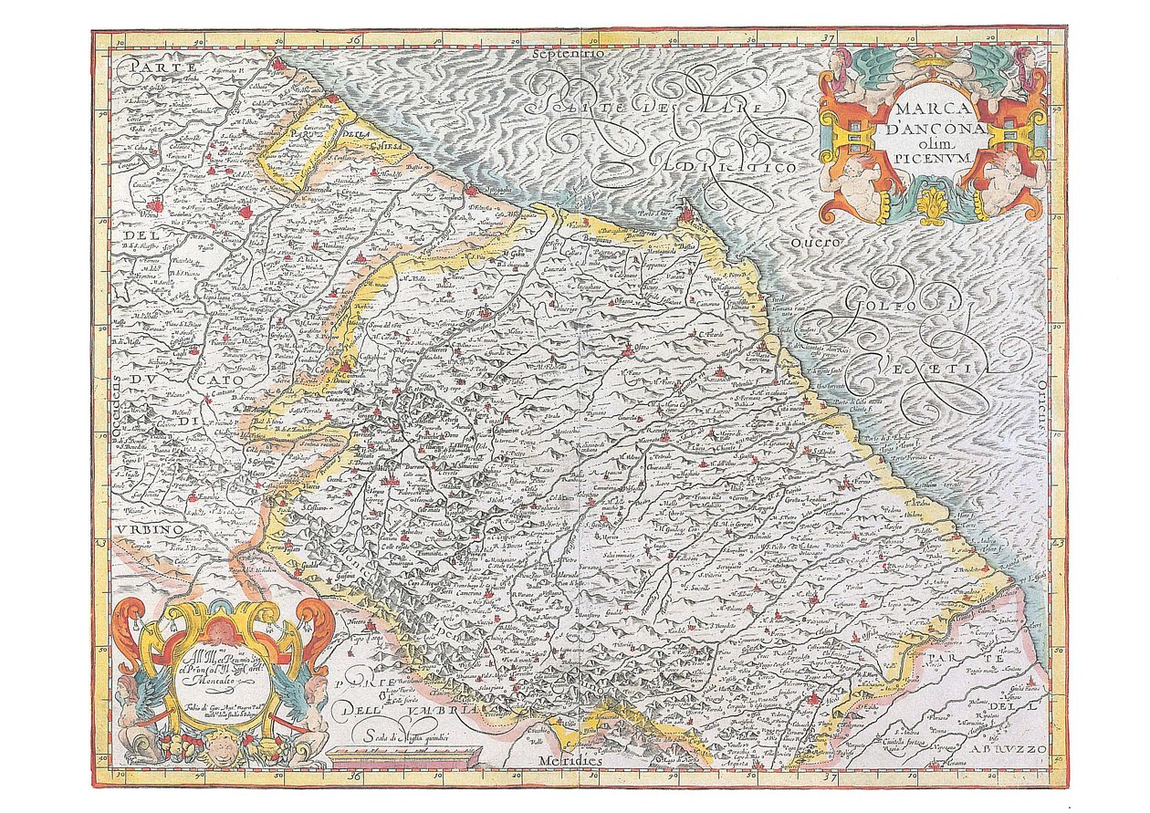 Marca D&39;Ancona, de Giovanni Antonio Magini