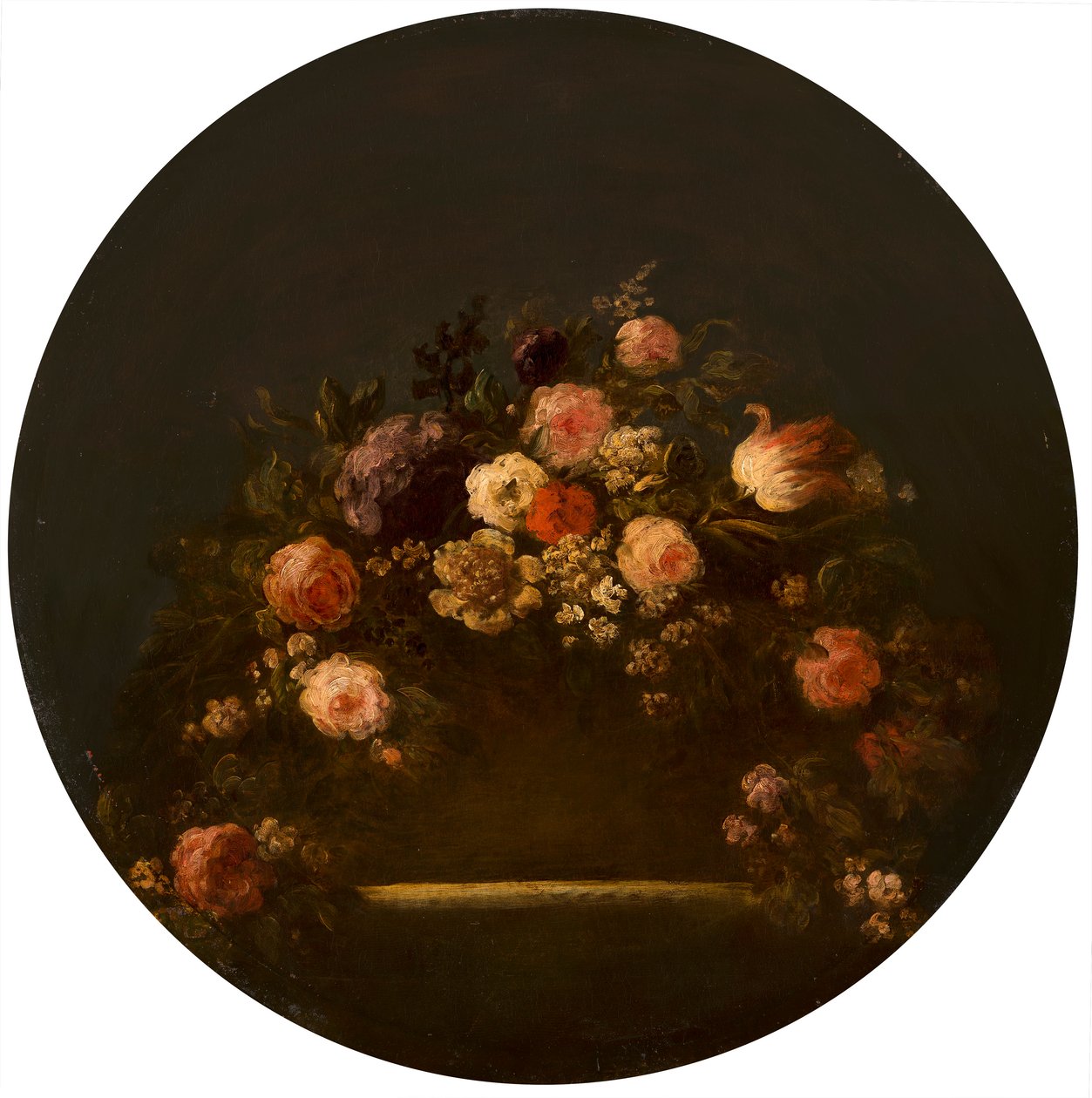 Flores em um vaso de Giovanni Antonio Pellegrini