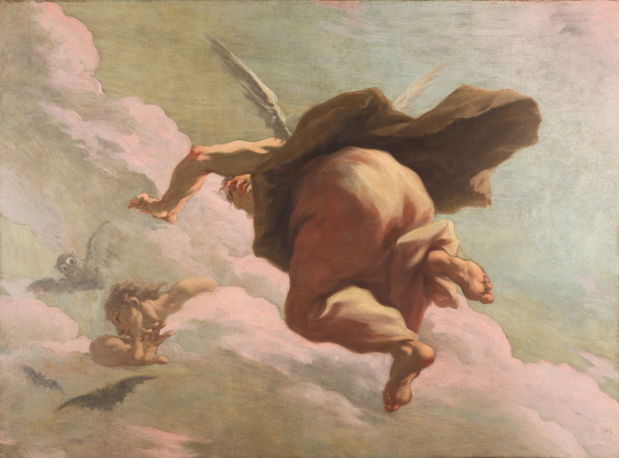 A noite decrescente de Giovanni Antonio Pellegrini