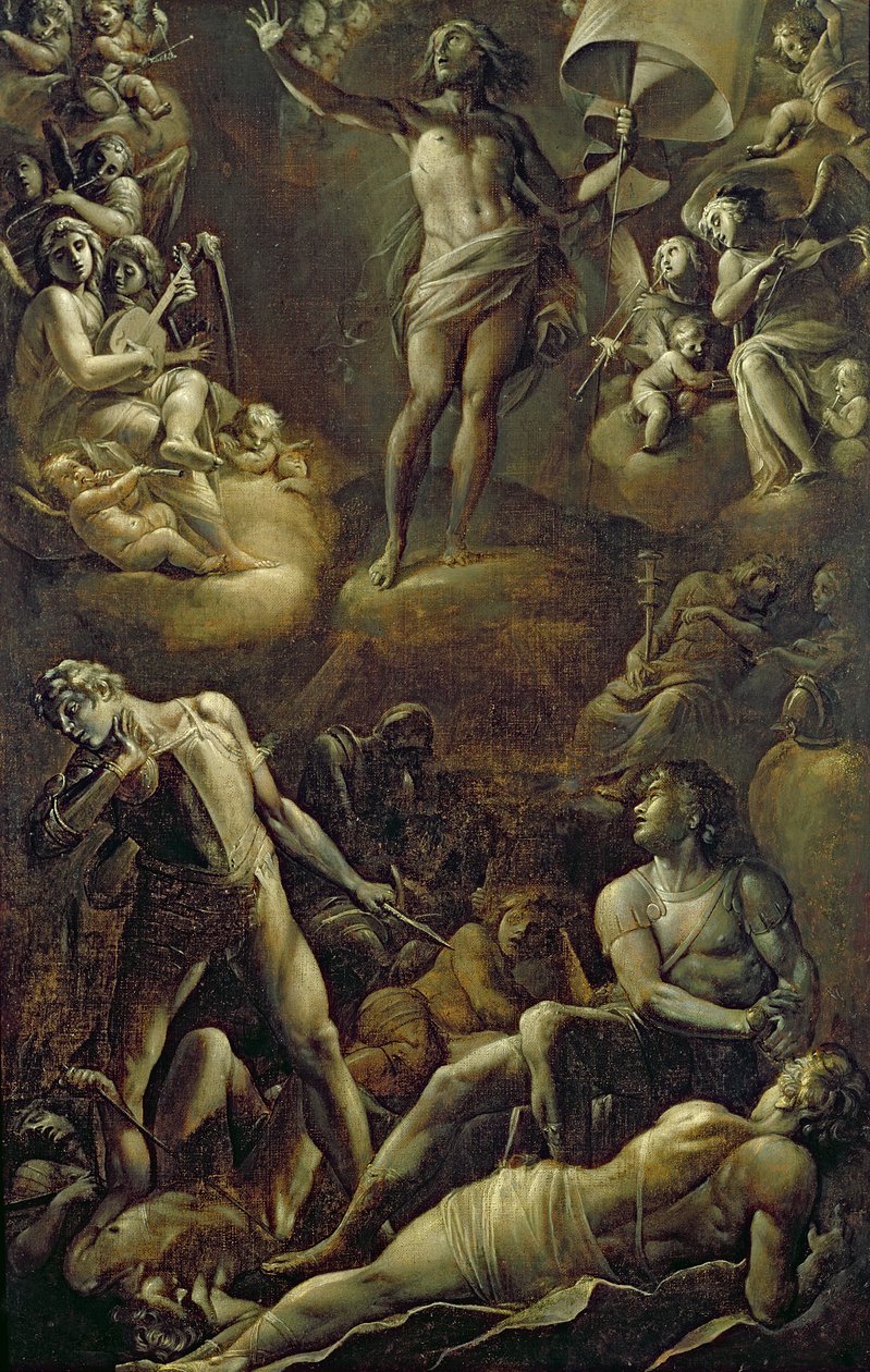 A ressurreição de Cristo, 1603 de Giovanni Baglione
