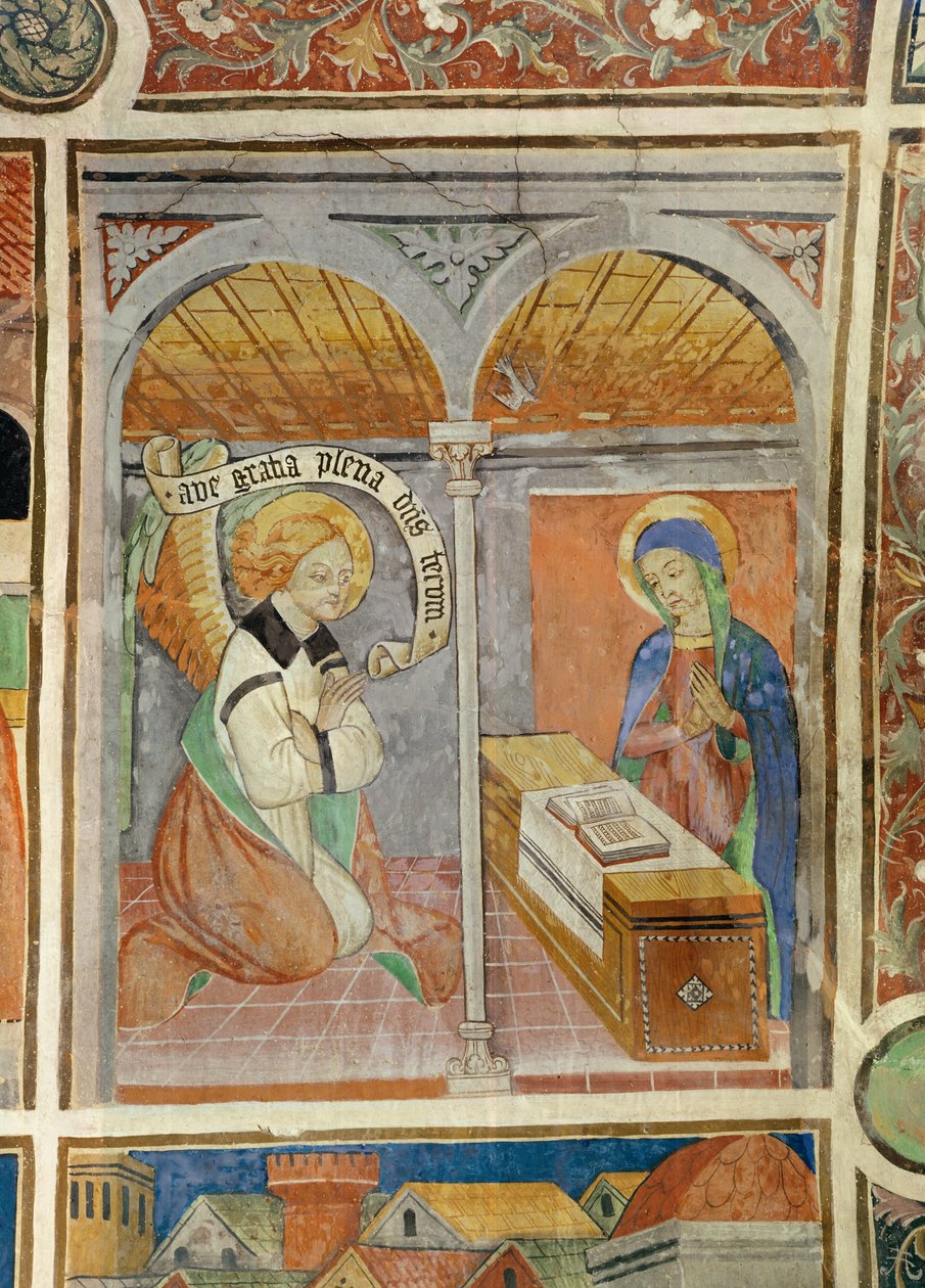 A Anunciação, c.1480 de Giovanni Baleison