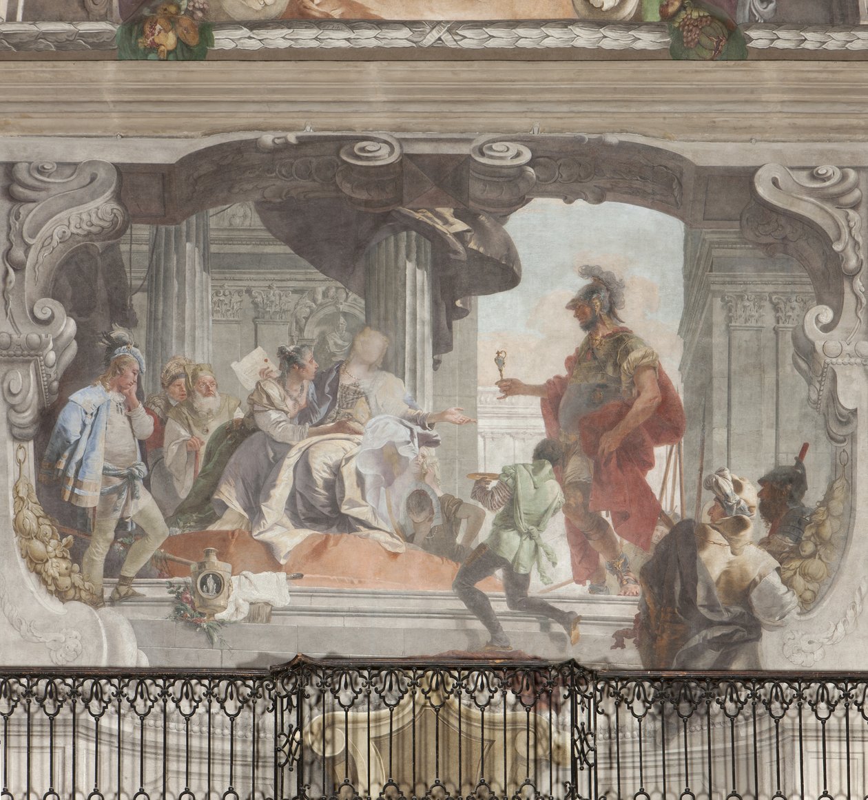 Sofonisba recebendo o veneno de Masinissa de Giovanni Battista Tiepolo