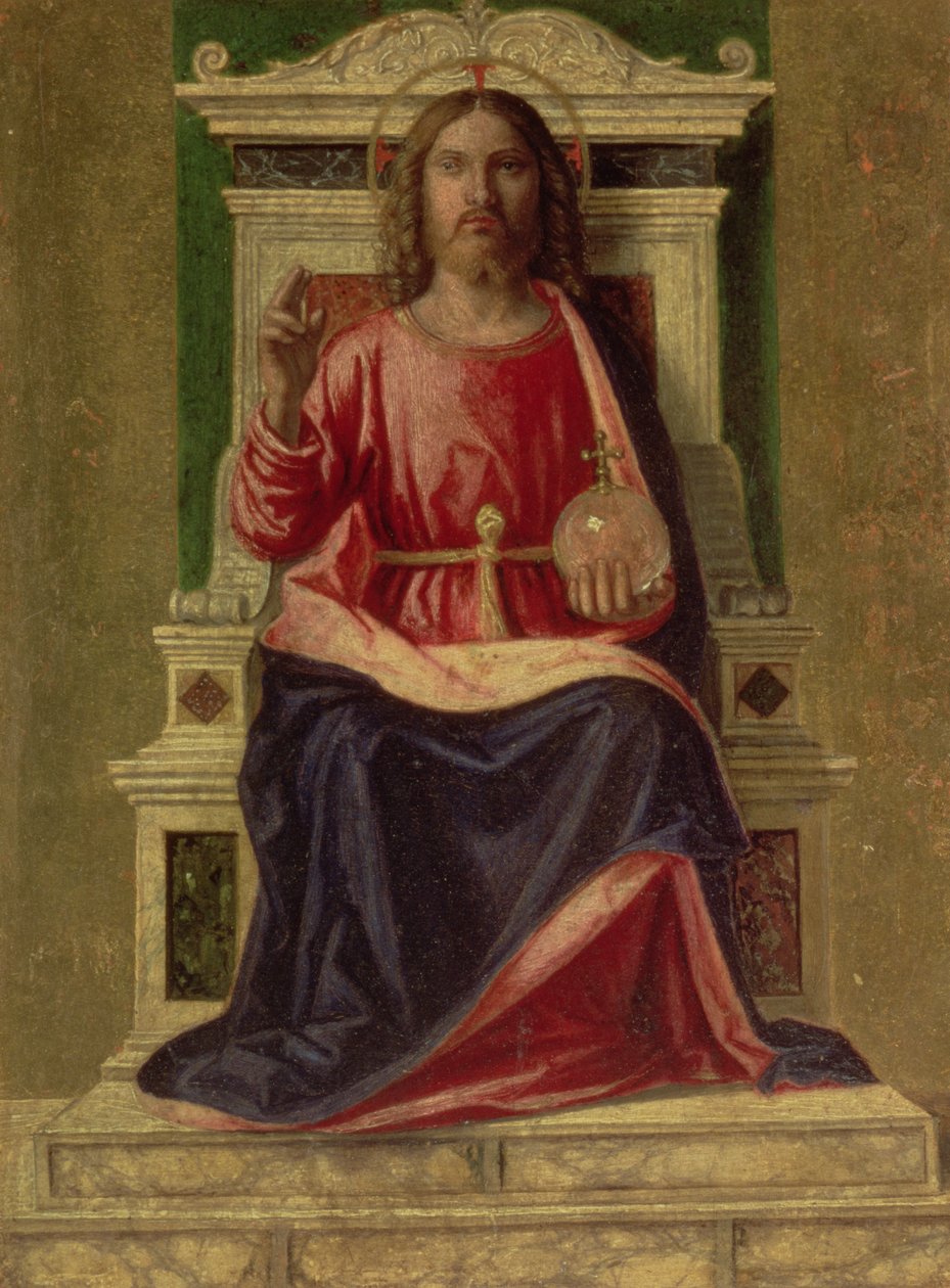 Cristo entronizado, c.1505 de Giovanni Battista Cima da Conegliano