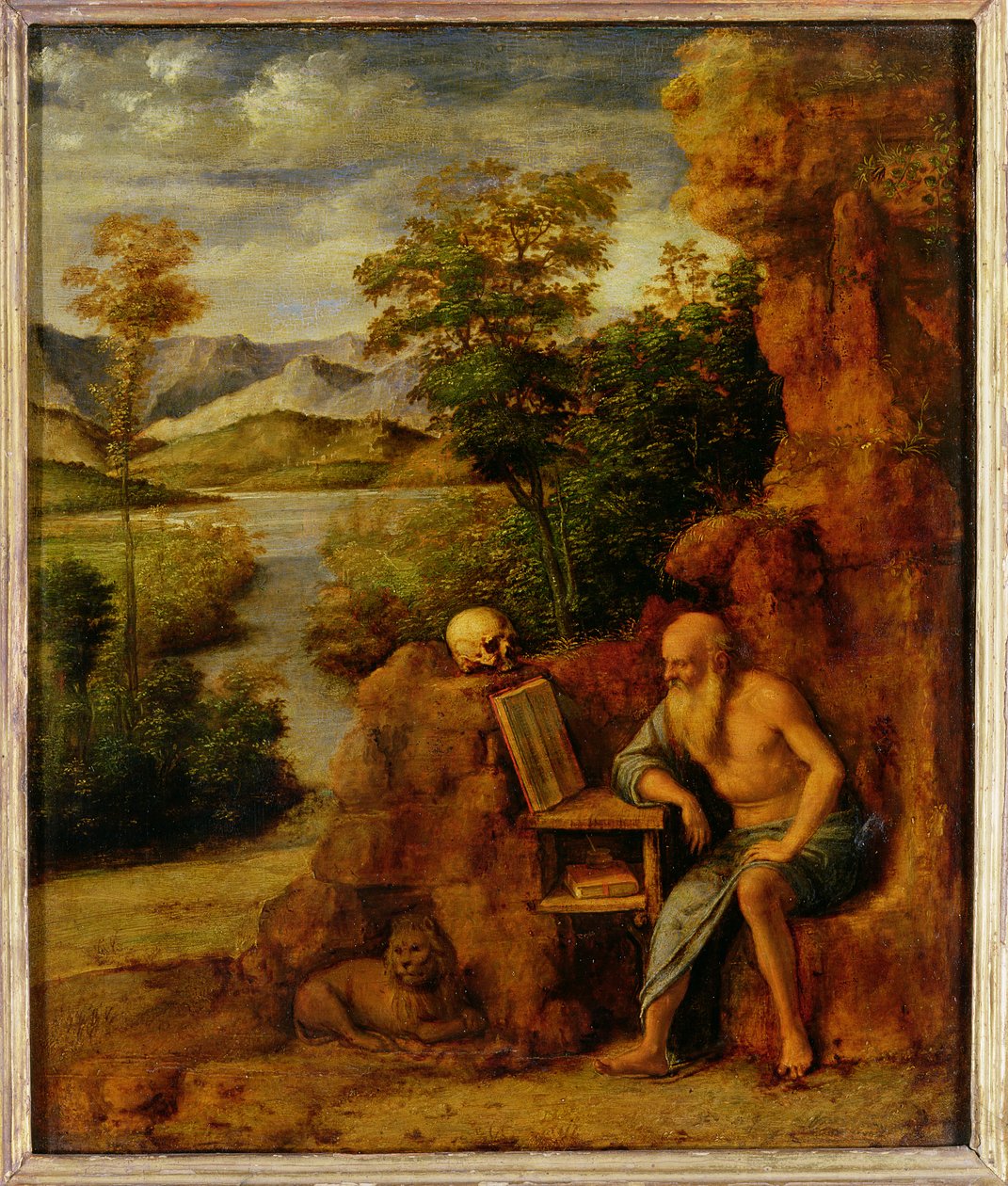 São Jerônimo, c.1500 de Giovanni Battista Cima da Conegliano