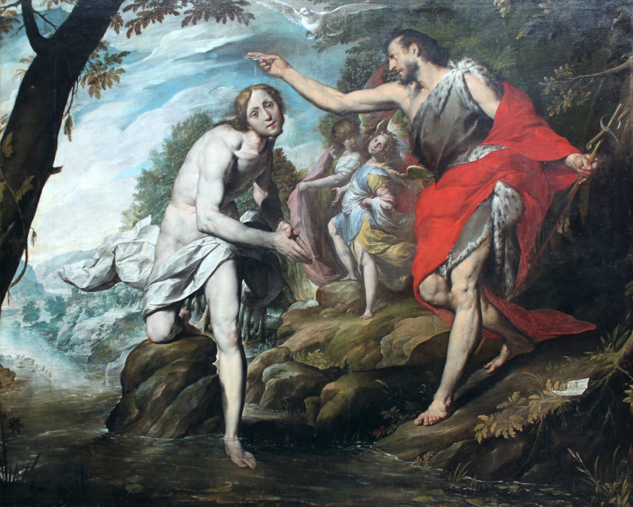 Batismo de Jesus Cristo de Giovanni Battista Crespi