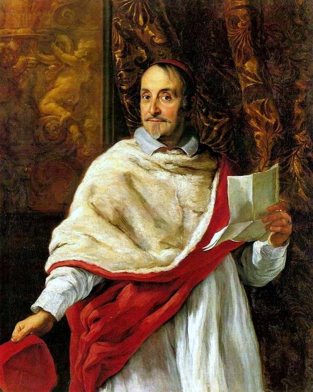 Retrato do Cardeal Luigi Alessandro Omodei de Giovanni Battista Gaulli