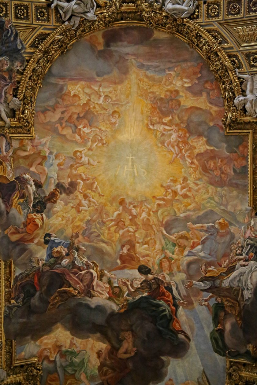 Triunfo no Nome de Jesus de Giovanni Battista Gaulli