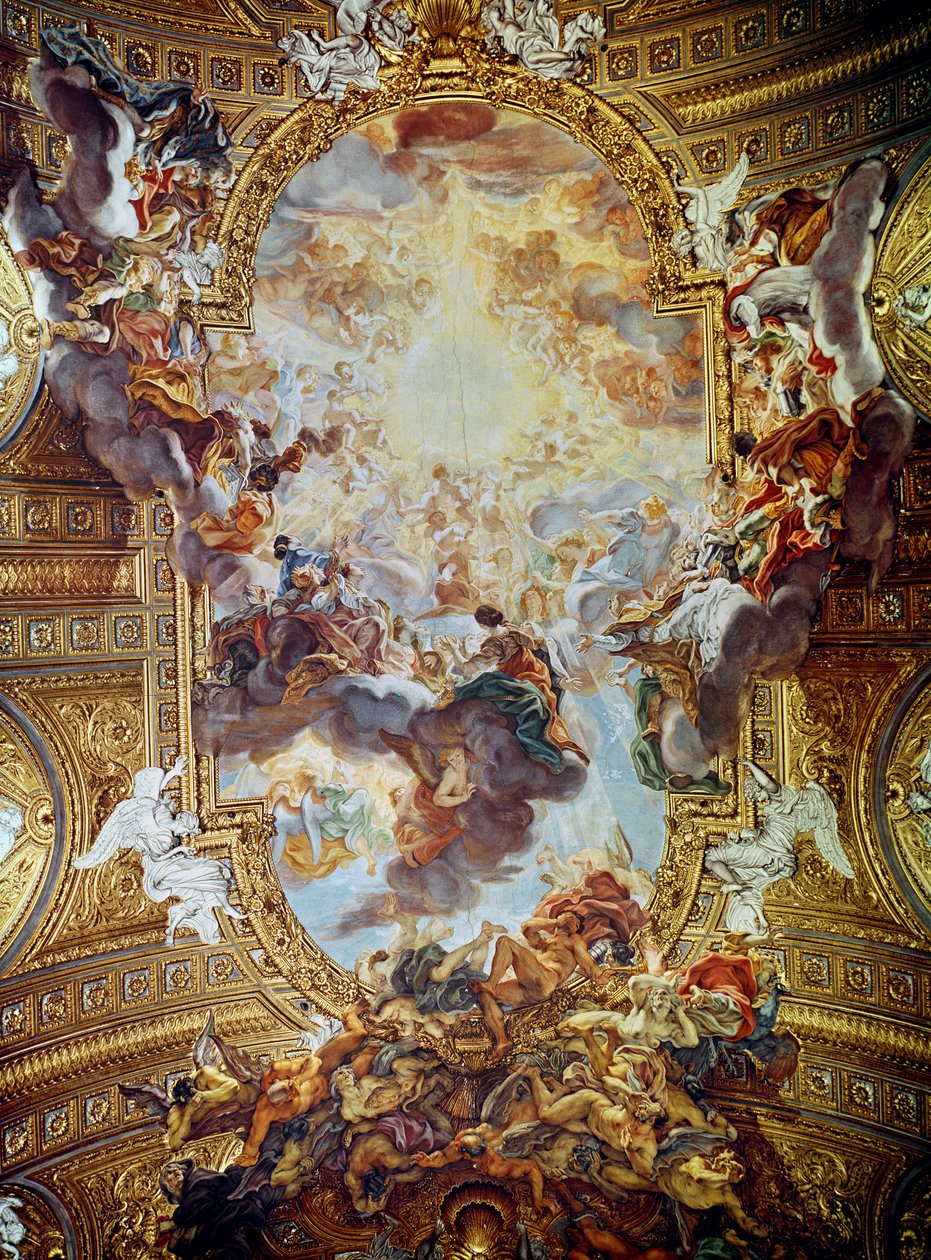 Triunfo no Nome de Jesus de Giovanni Battista Gaulli