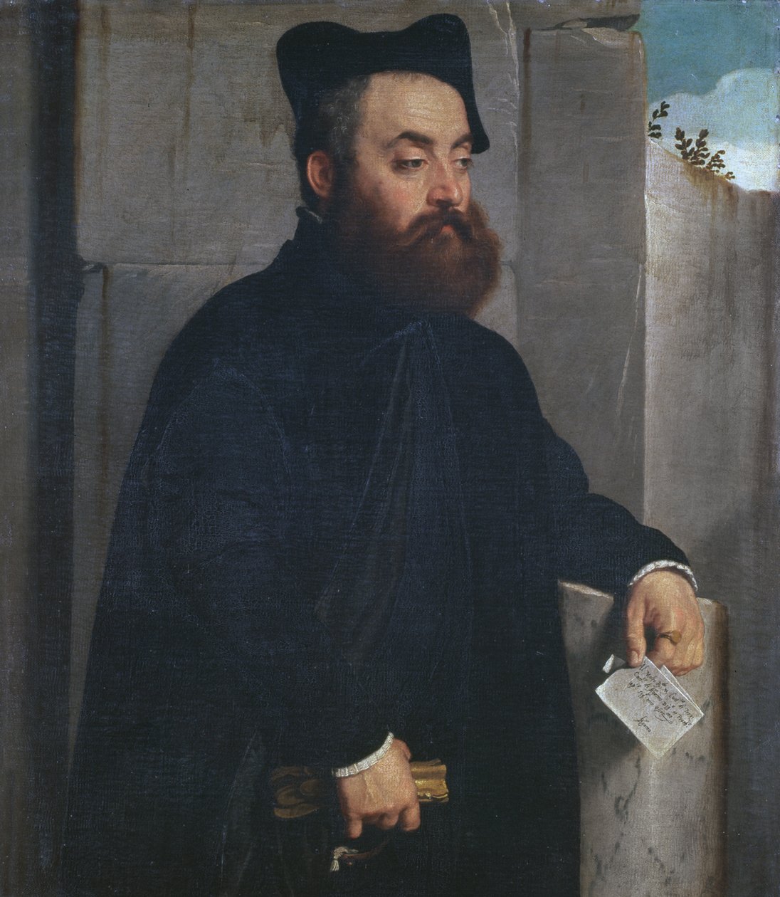 Canon Ludovico di Terzi, c.1560-65 de Giovanni Battista Moroni