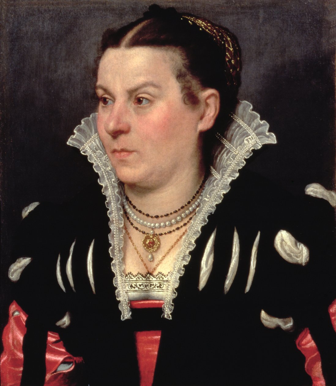 Retrato de uma senhora de Giovanni Battista Moroni