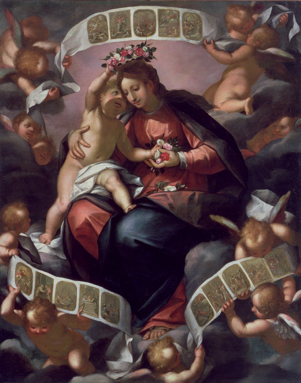 Madonna do Rosário de Giovanni Battista Paggi