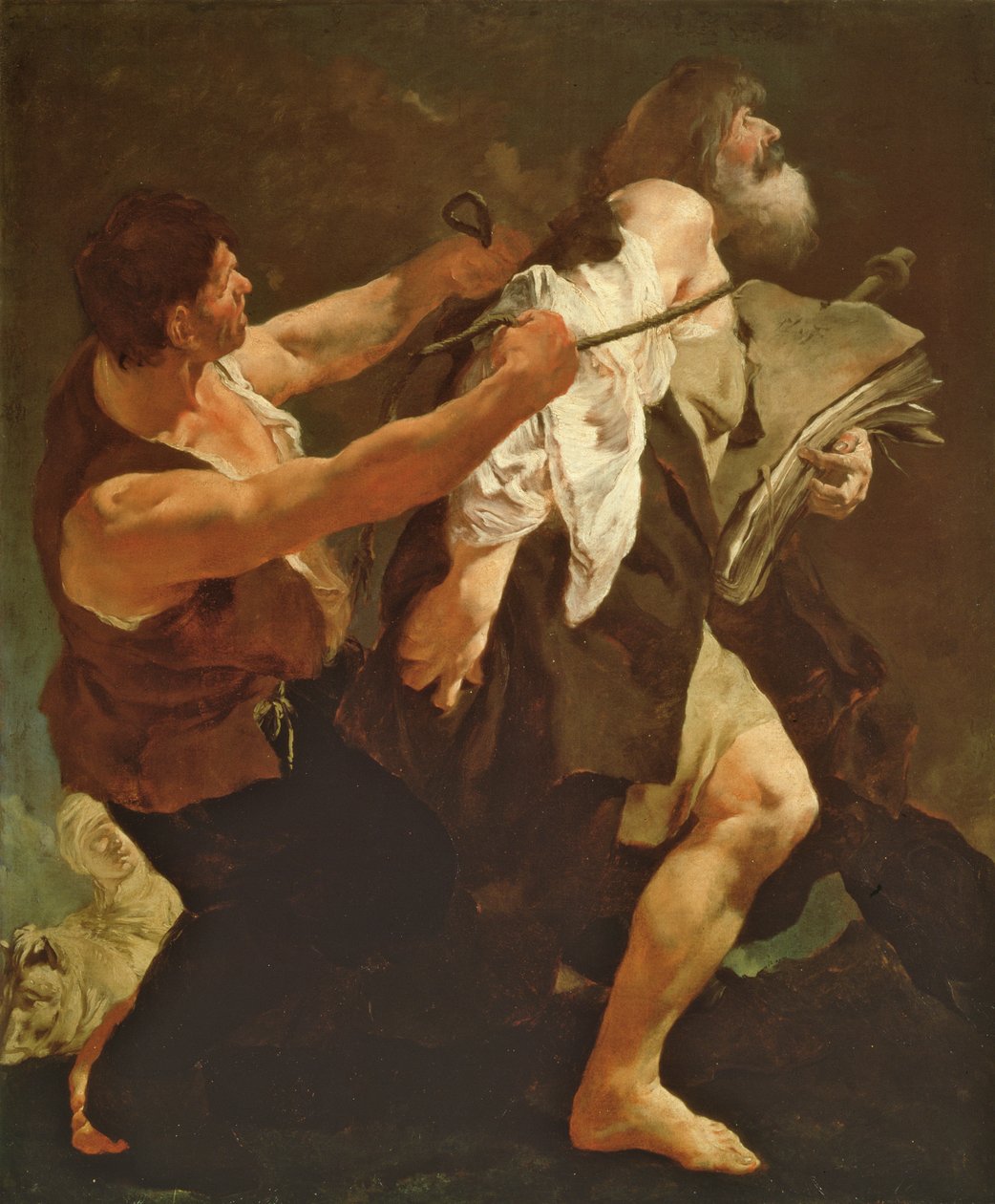 São Tiago Levou ao Martírio, c.1722-3 de Giovanni Battista Piazzetta