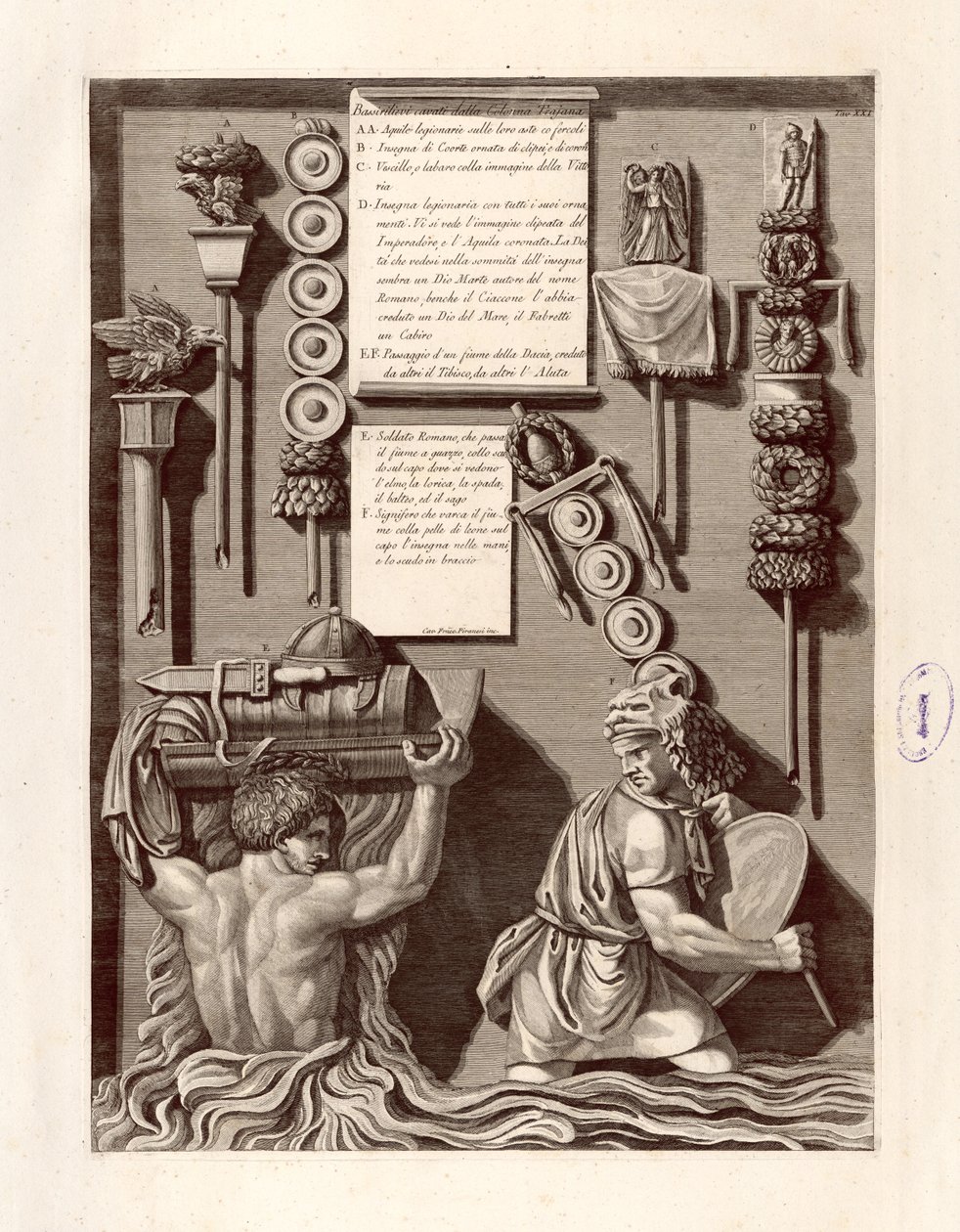 Quarant Bassirilievi da Coluna de Trajano de Giovanni Battista Piranesi