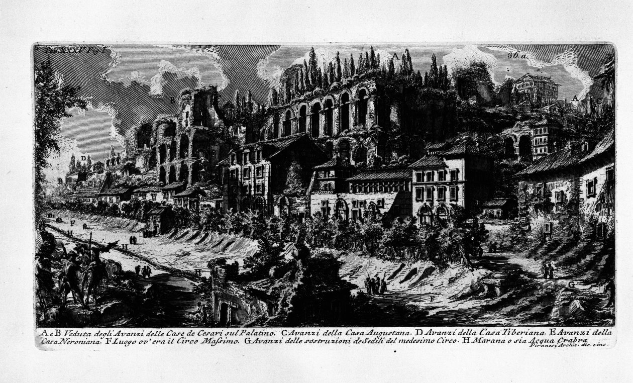 casa de Augusta de Giovanni Battista Piranesi