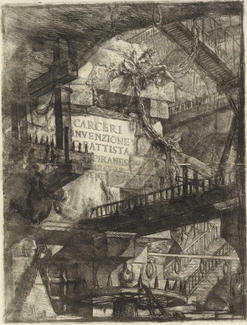 Você vai definir um golpe inesperado [frontispício] de Giovanni Battista Piranesi