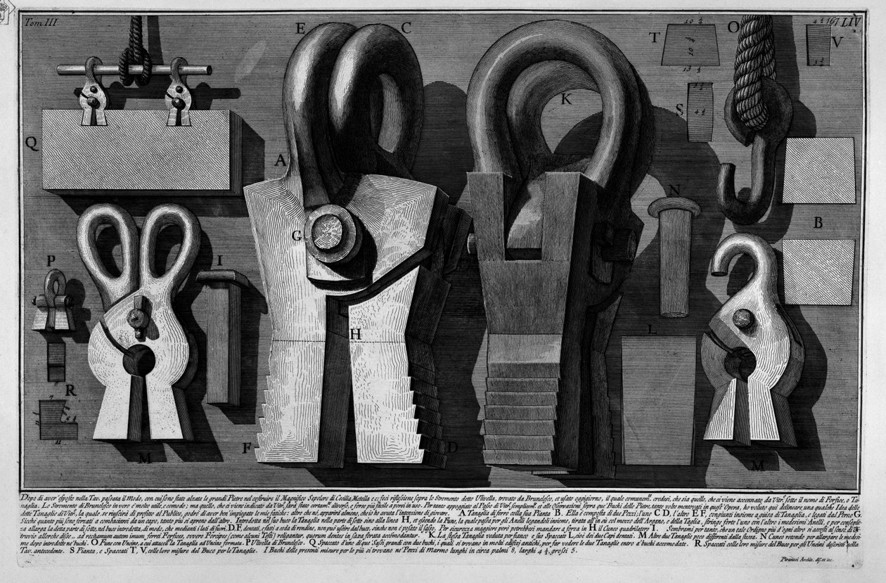 Mausoléu de Cecilia Metella de Giovanni Battista Piranesi